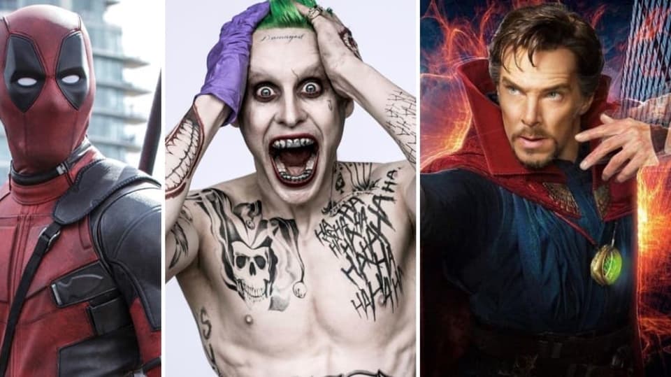Deadpool, Joker a Doctor Strange